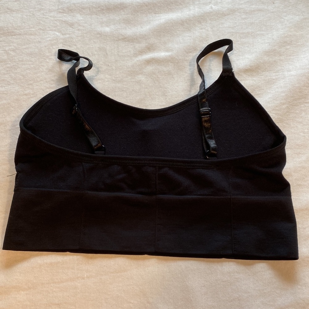 Black Sports Bra - Picture 4 of 6